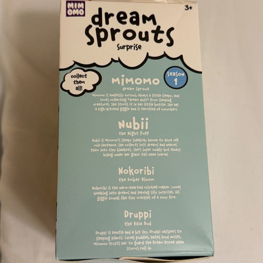 Mimomo Dream Sprouts Surprise Kids OS Multicolor New Season 1 Blind Box Plush - Picture 2 of 6